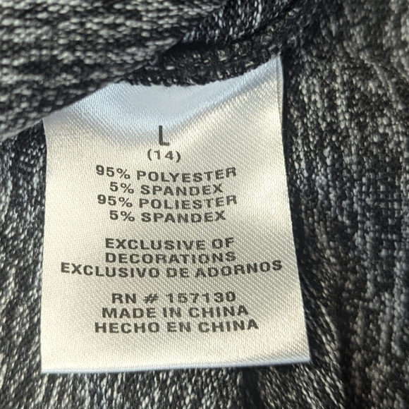 NWT ColorTree Size 14 Santa Sweater Gray - Picture 6 of 11